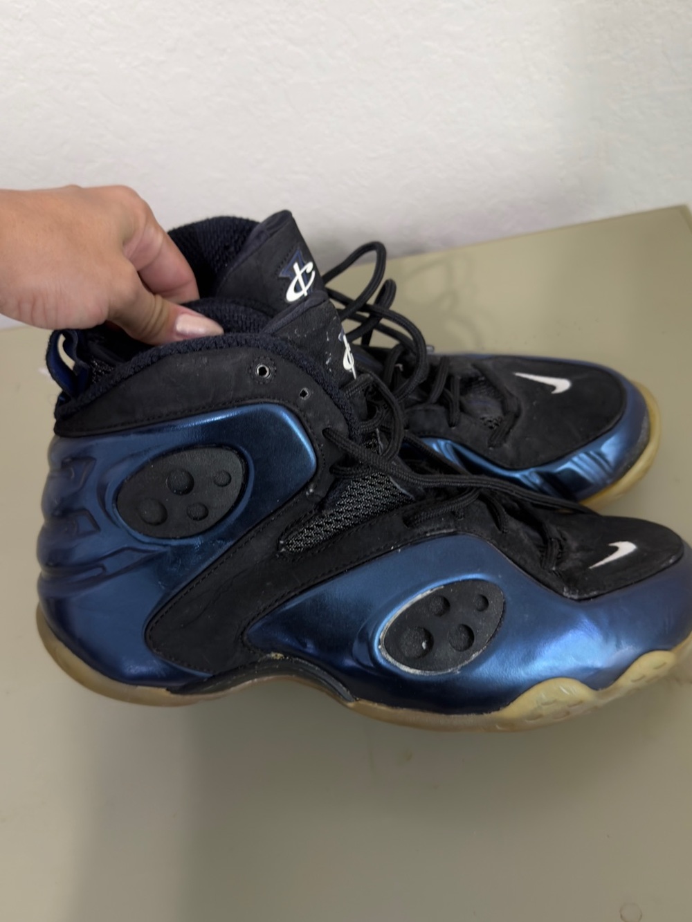 Nike Zoom Rookie Binary Blue Penny Foamposite Men's 8